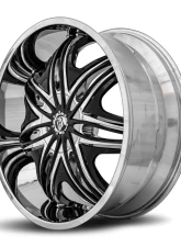 Diablo Morpheus Wheel 24x10 6x135/139.7 40 87 Chrome                                     - MOR-2416D594087 - Image 3